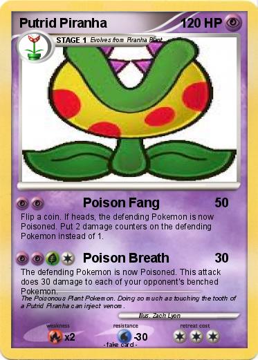 Pokemon Putrid Piranha