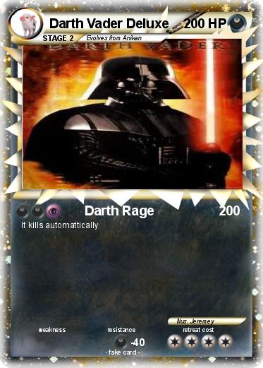 Pokemon Darth Vader Deluxe