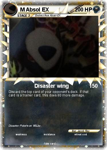 Pokemon M Absol EX