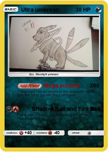 Pokemon Ultra umbreon