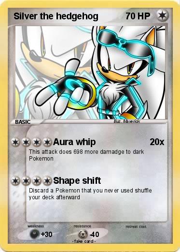 Pokemon Silver the hedgehog