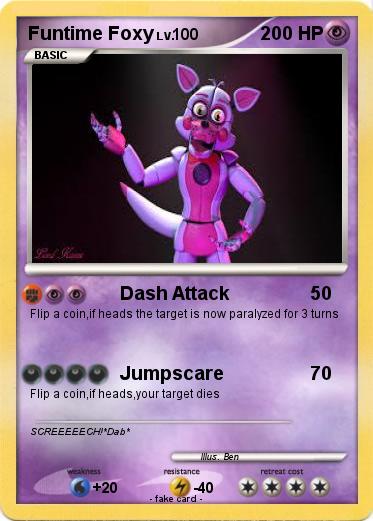 Pokemon Funtime Foxy