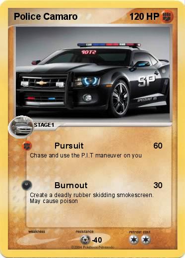 Pokemon Police Camaro
