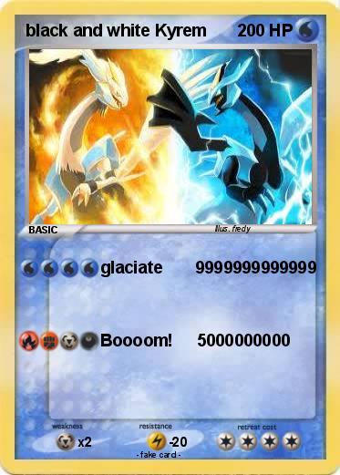 Pokemon black and white Kyrem