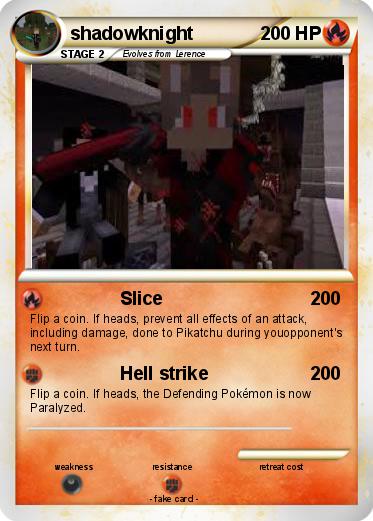Pokemon shadowknight