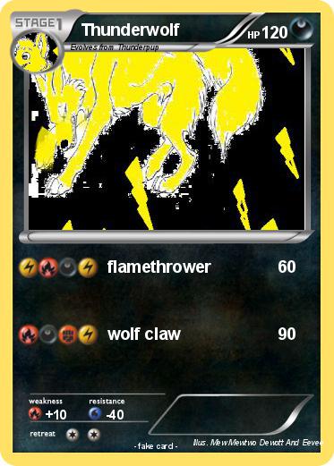 Pokemon Thunderwolf