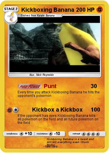 Pokemon Kickboxing Banana