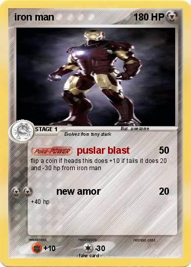 Pokemon iron man