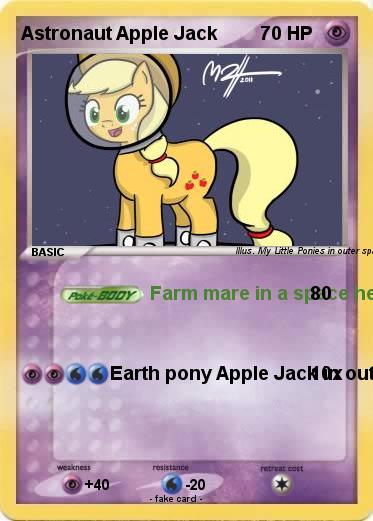 Pokemon Astronaut Apple Jack