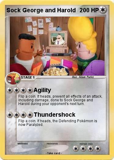 Pokemon Sock George and Harold