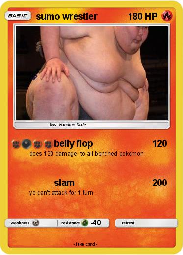 Pokemon sumo wrestler