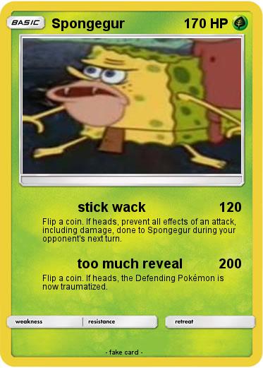 Pokemon Spongegur