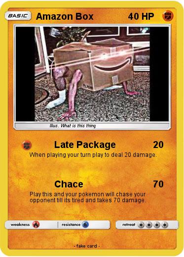 Pokemon Amazon Box