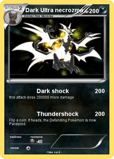 Pokemon Dark Ultra necrozma