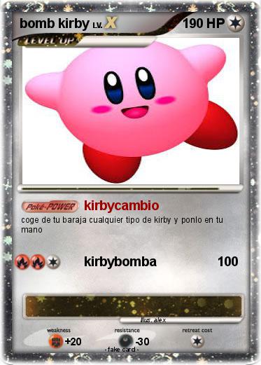 Pokemon bomb kirby