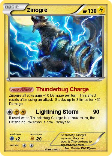 Pokemon Zinogre