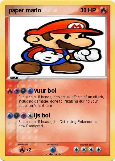 Pokemon paper mario