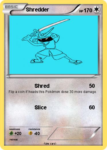 Pokemon Shredder