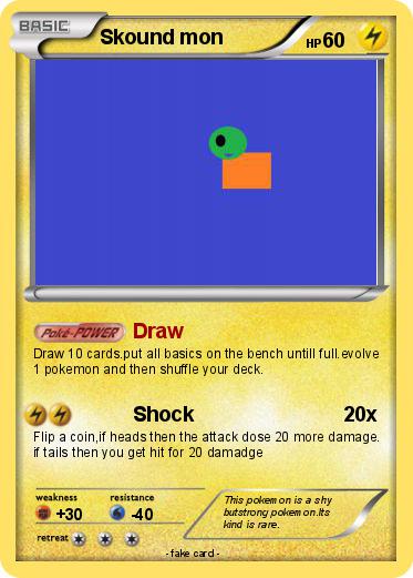 Pokemon Skound mon