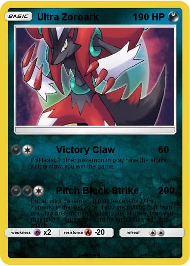 Pokemon Ultra Zoroark