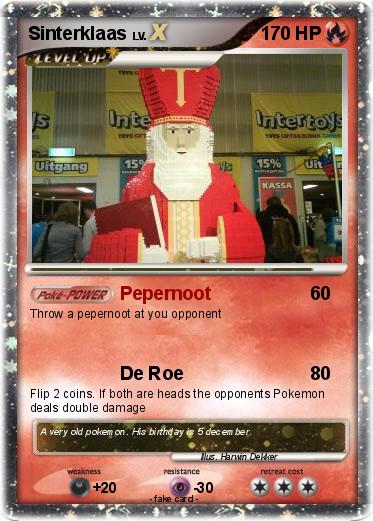Pokemon Sinterklaas