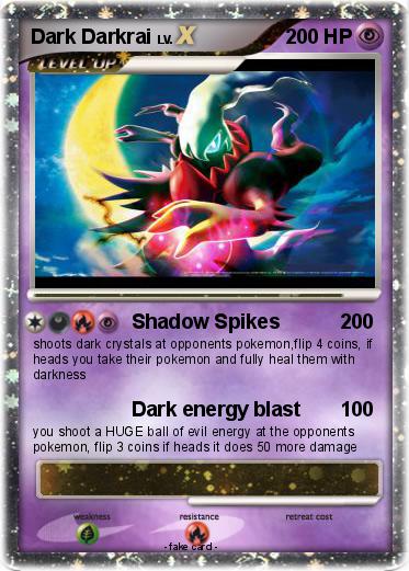 Pokemon Dark Darkrai