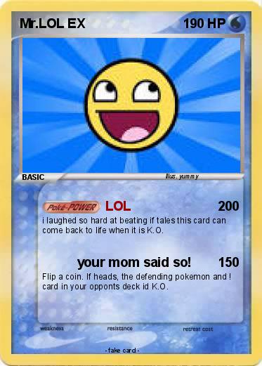 Pokemon Mr.LOL EX