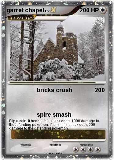 Pokemon garret chapel