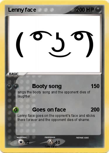 Pokemon Lenny face
