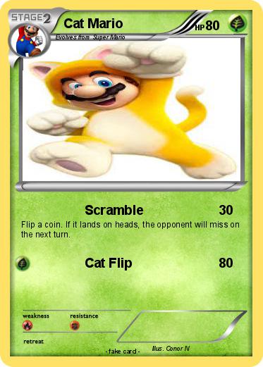Pokemon Cat Mario