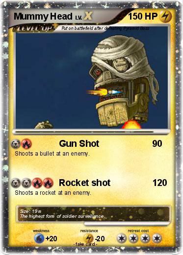 Pokemon Mummy Head