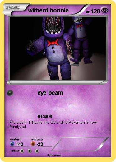 Pokemon witherd bonnie