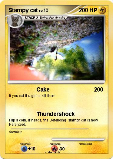 Pokemon Stampy cat