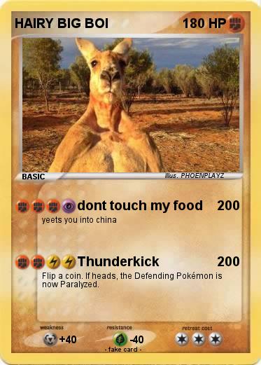 Pokemon HAIRY BIG BOI
