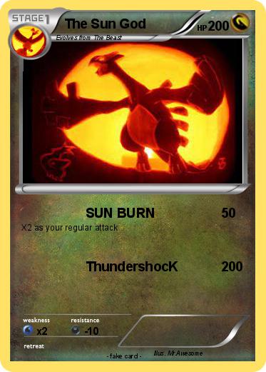Pokemon The Sun God