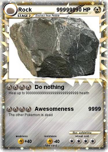 Pokemon Rock                 999999