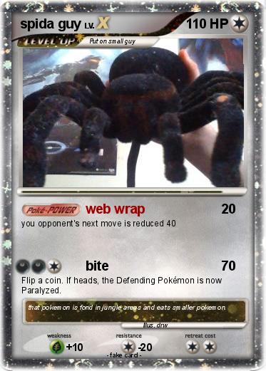 Pokemon spida guy