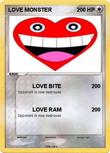 Pokemon LOVE MONSTER