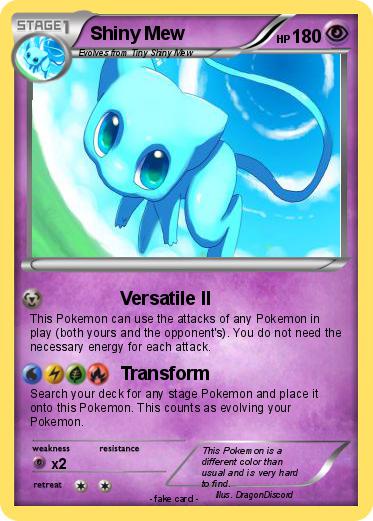 Pokemon Shiny Mew