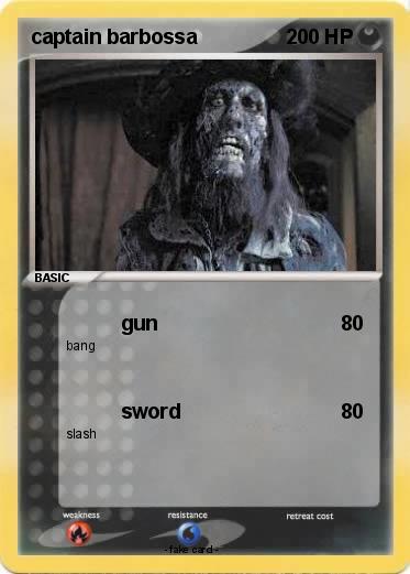 Pokemon captain barbossa