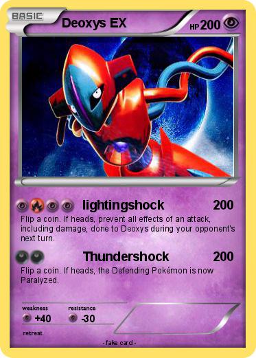 Pokemon Deoxys EX