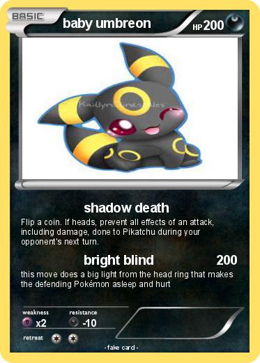 Pokemon baby umbreon
