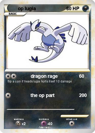 Pokemon op lugia