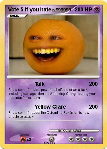 Pokemon Vote 5 if you hate