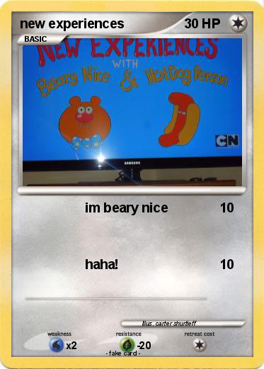 Pokemon new experiences