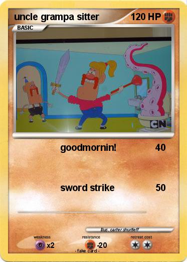 Pokemon uncle grampa sitter