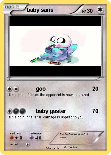 Pokemon baby sans