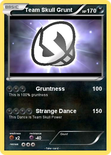 Pokemon Team Skull Grunt