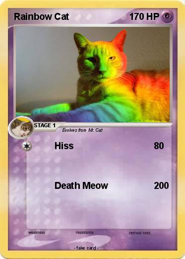 Pokemon Rainbow Cat