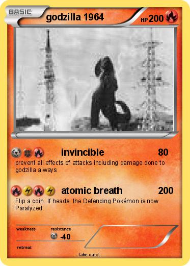 Pokemon godzilla 1964